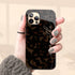 Custom Tortoiseshell Calligraphy Name iPhone Case
